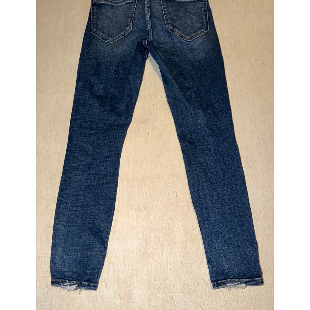 BKE women’s Billie slim fit high rise ankle skinny blue jeans - Picture 16 of 16
